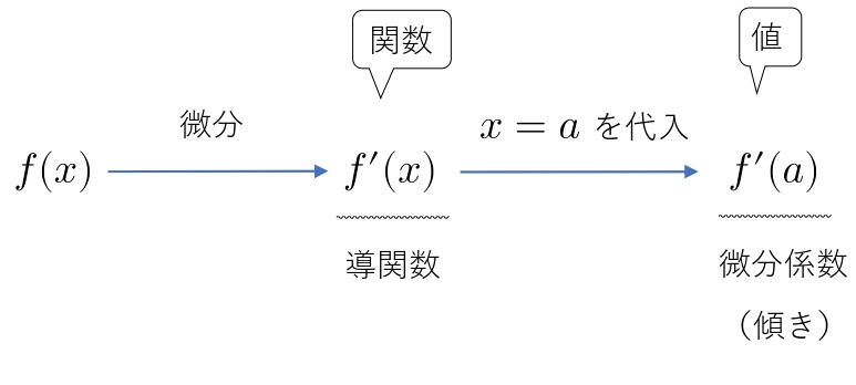 微分係数と導関数